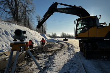 Дорожники проверили ход реконструкции Колтушского шоссе