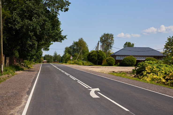 В Ленобласти привели в норматив более 46 км дорог, входящих в опорную сеть региона