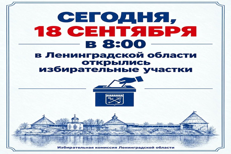 В Ленобласти началось голосование на выборах депутатов